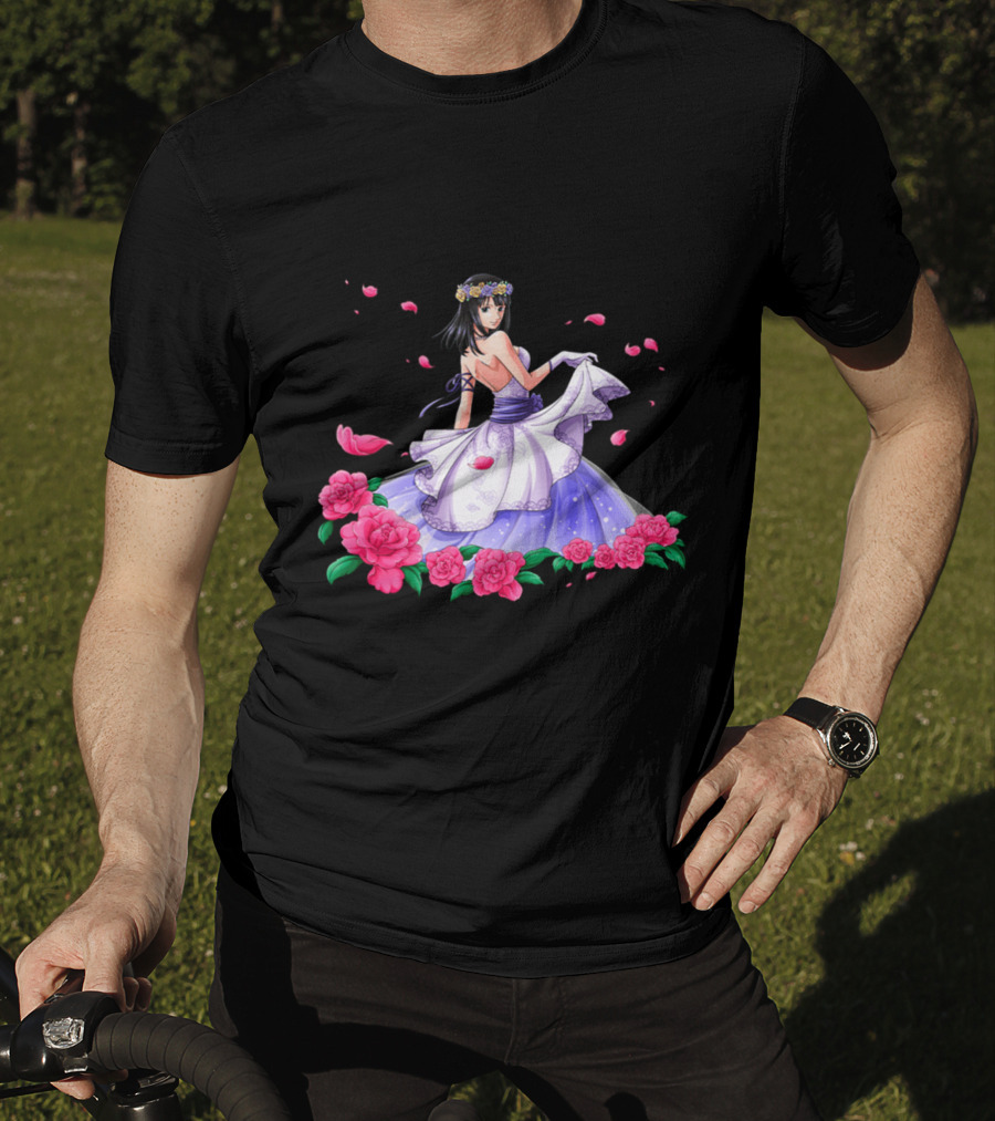 Nico Robin Floral Gown Scene One Piece T-Shirt