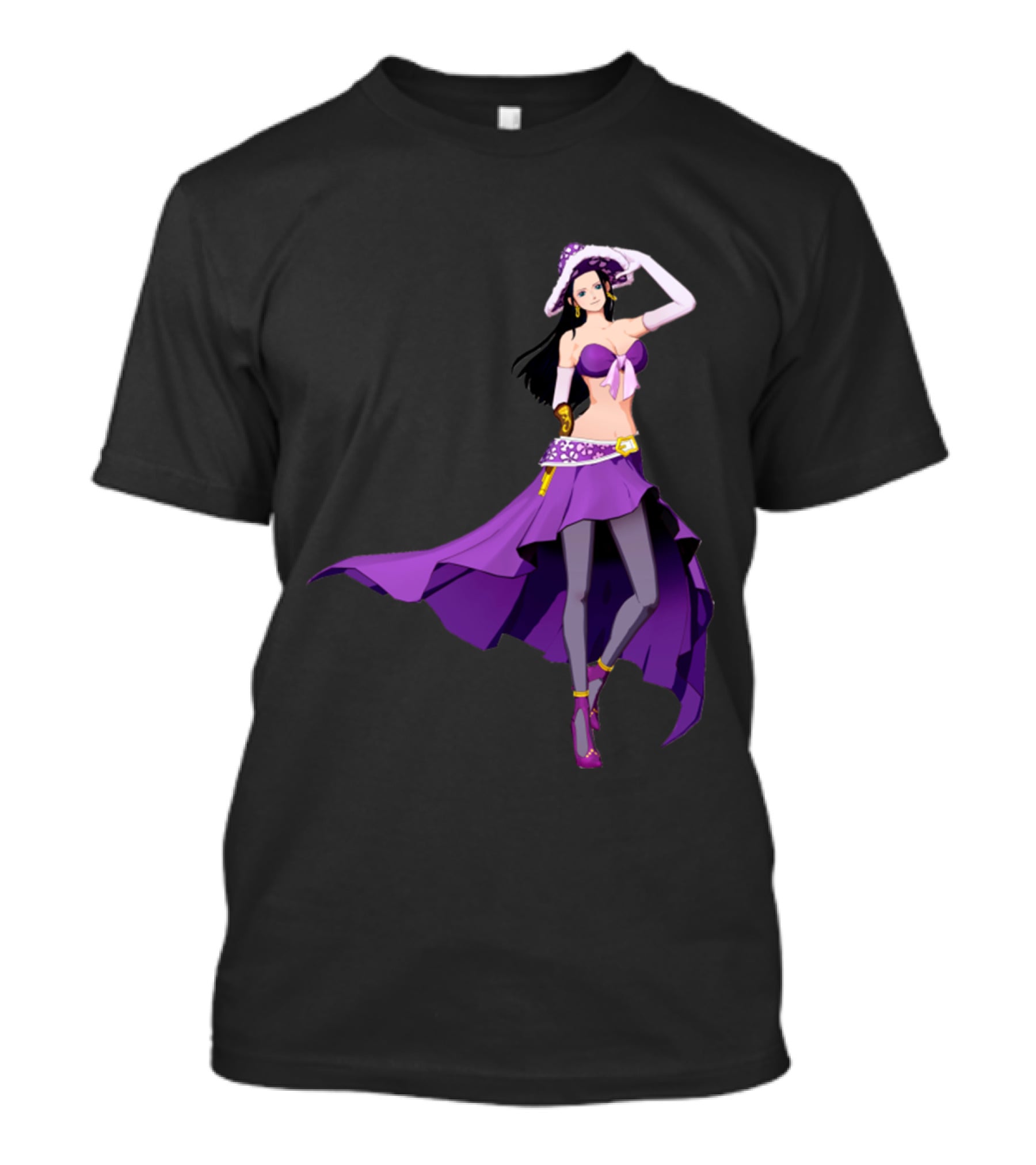 Nico Robin Purple Dress Halloween Costume T-Shirt