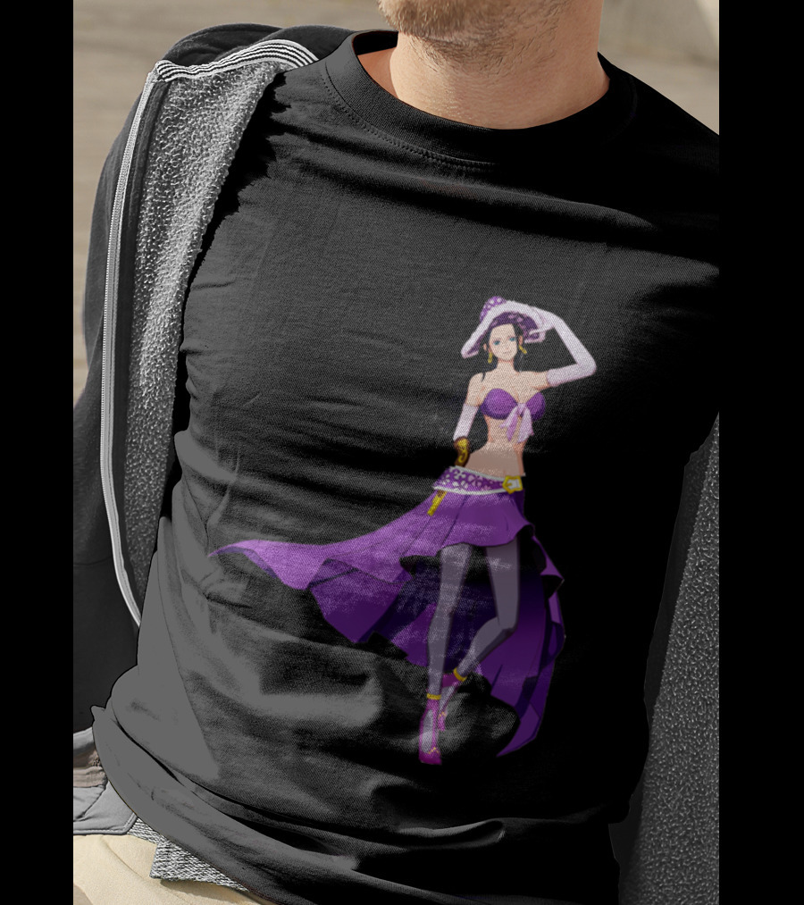 Nico Robin Purple Dress Halloween Costume T-Shirt