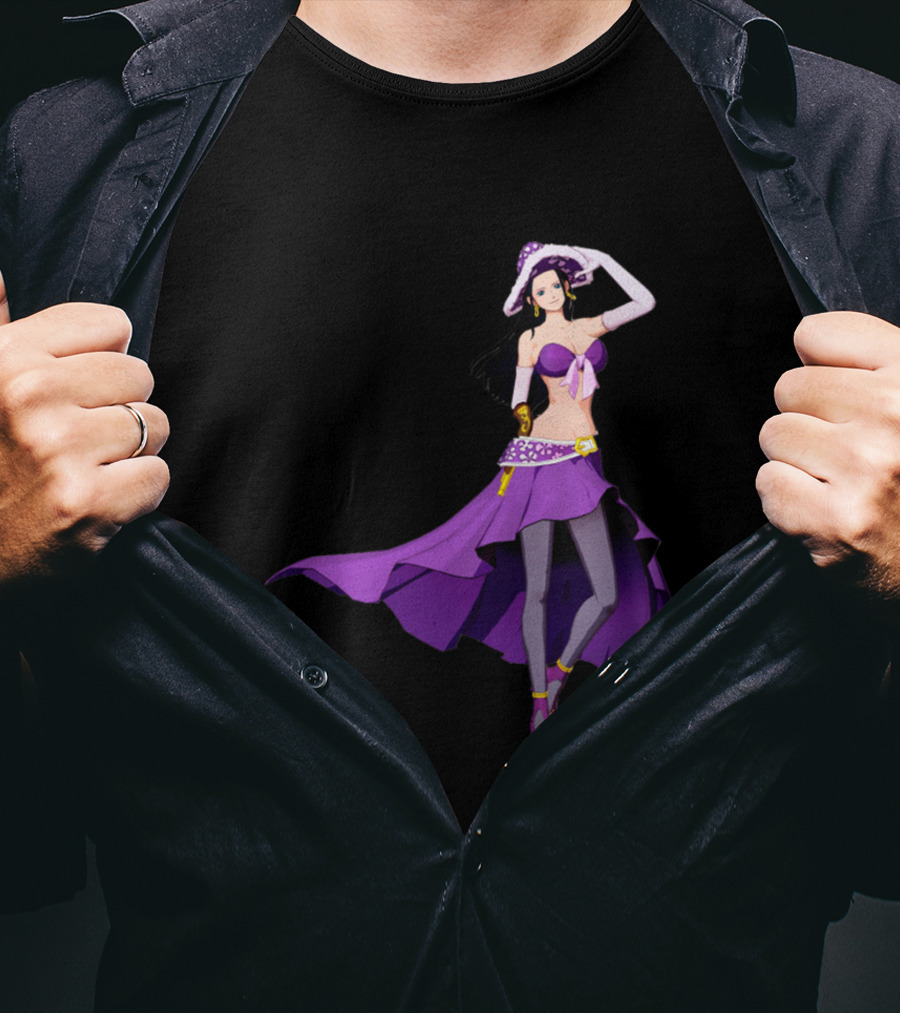Nico Robin Purple Dress Halloween Costume T-Shirt