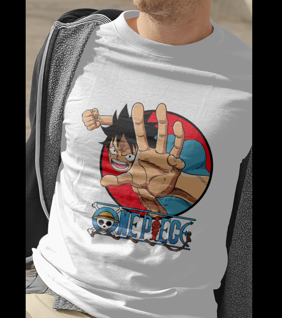 Luffy One Piece Manga Anime Adventure Iconic Skull T-Shirt