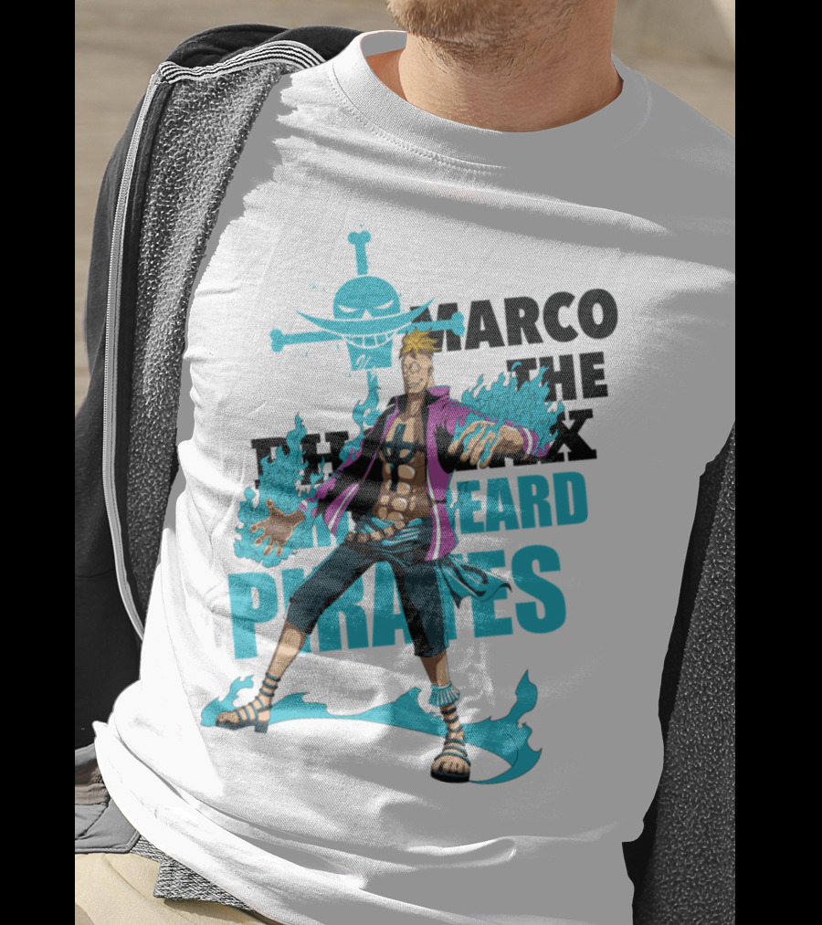 Marco The Phoenix Whitebeard Pirates One Piece T-Shirt