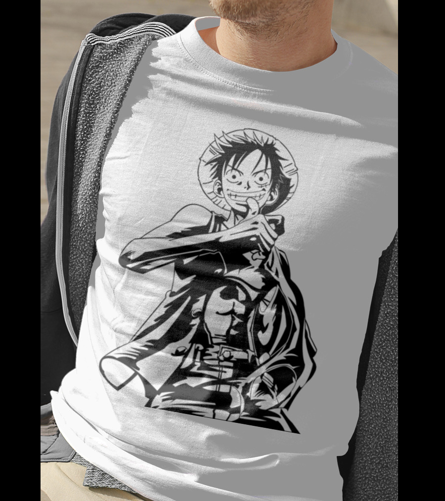 Monkey D. Luffy One Piece Anime Manga Pirate Adventures Fan T-Shirt