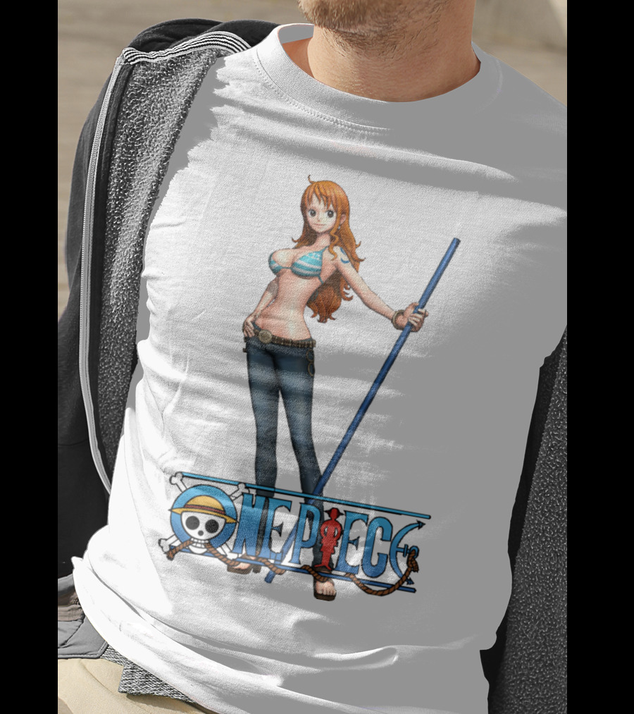 One Piece Nami Iconic Character Artwork T-Shirt