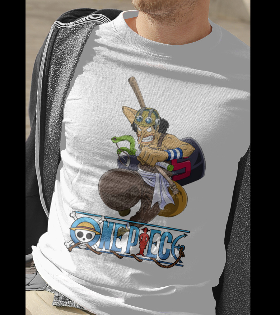 One Piece Usopp Straw Hat Pirate Character T-Shirt