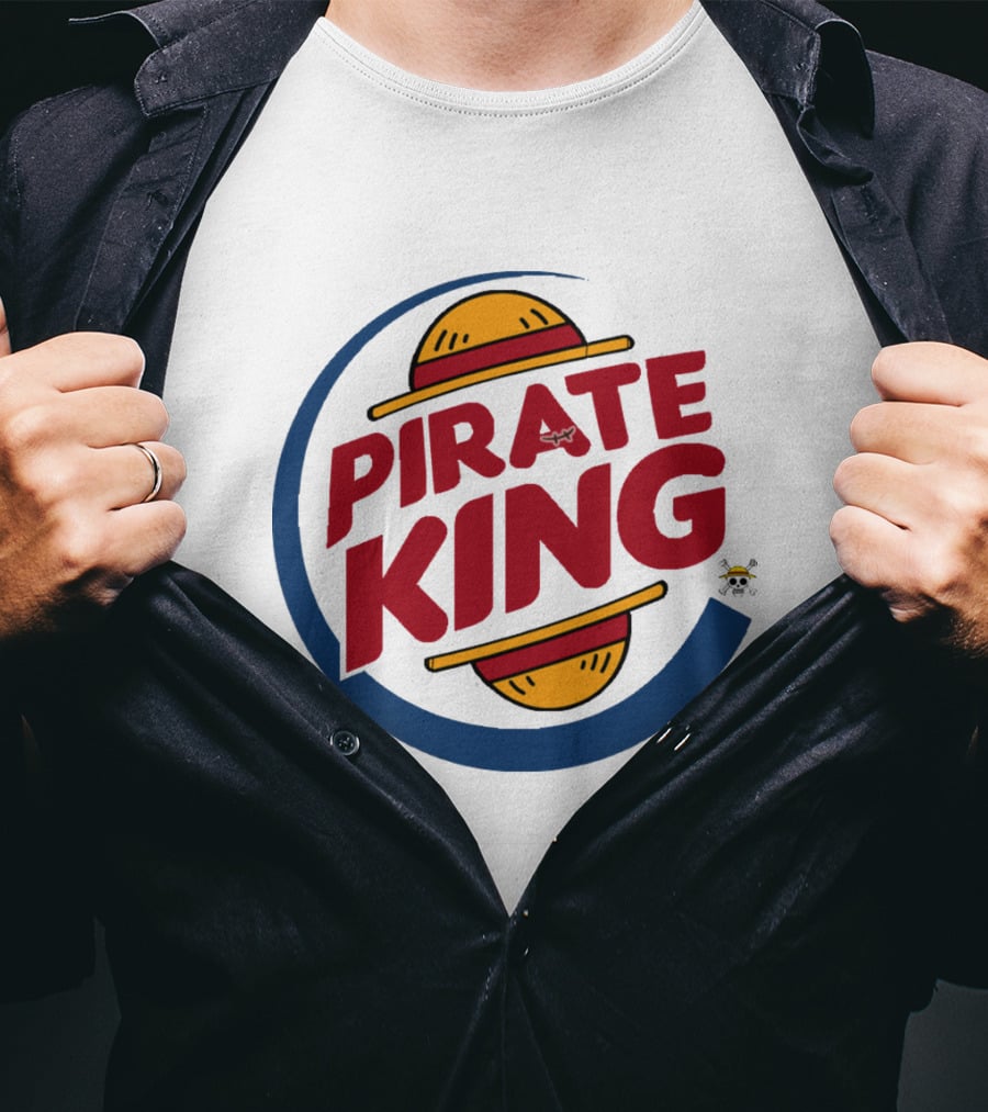 Pirate King Straw Hat Anime Adventure T-Shirt