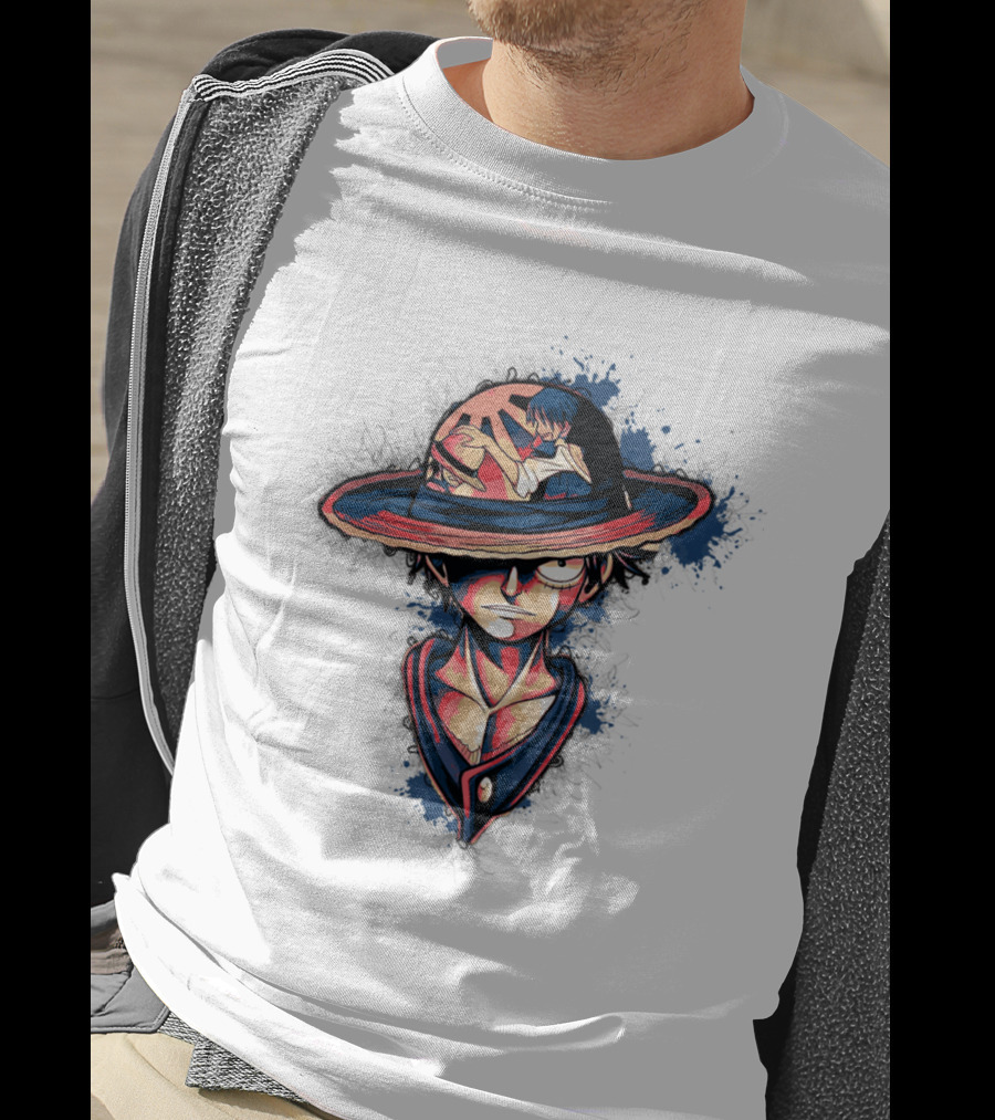 ONE PIECE Luffy The Captain FanArt Iconic Hat T-Shirt