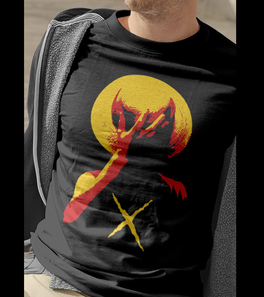 Monkey D. Luffy Portrait With Straw Hat And Crossed Arms T-Shirt