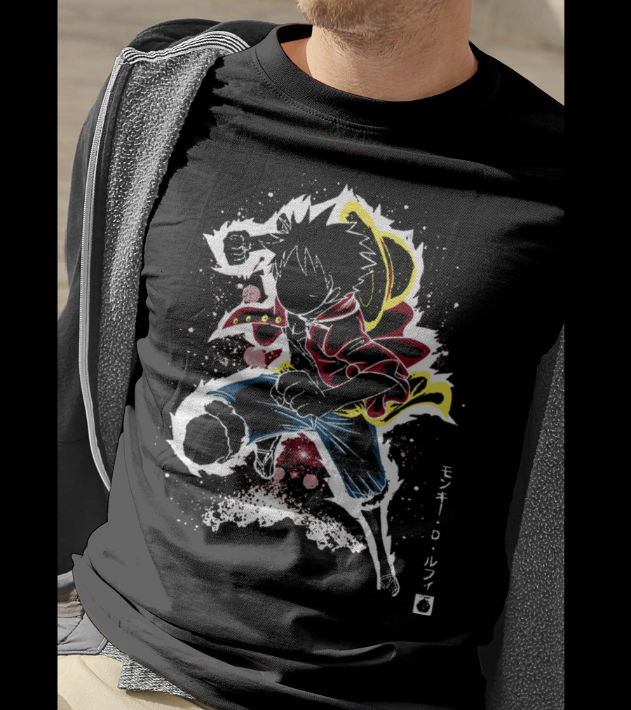 Monkey D. Luffy Straw Hat Splash T-Shirt