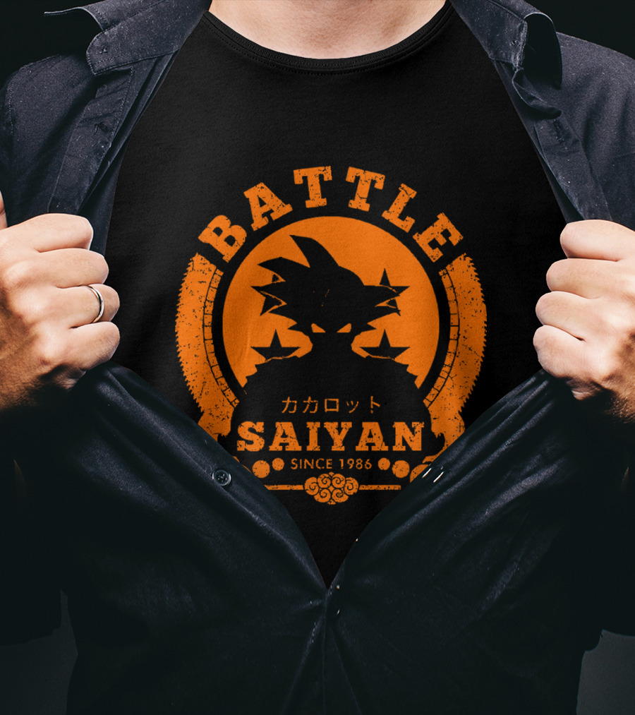 Battle Saiyan Kakarot Since 1986 T-Shirt