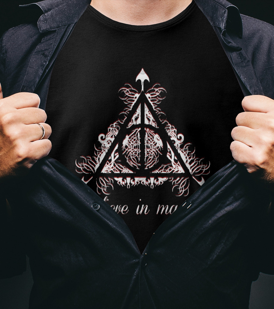 Believe In Magic Deathly Hallows T-Shirt