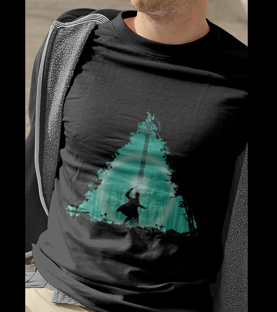 Hallowed Ground Enchanted Forest Triangle T-Shirt