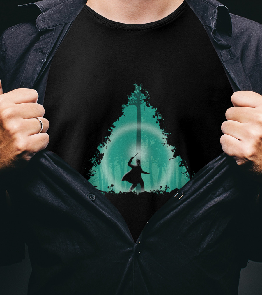 Hallowed Ground Enchanted Forest Triangle T-Shirt