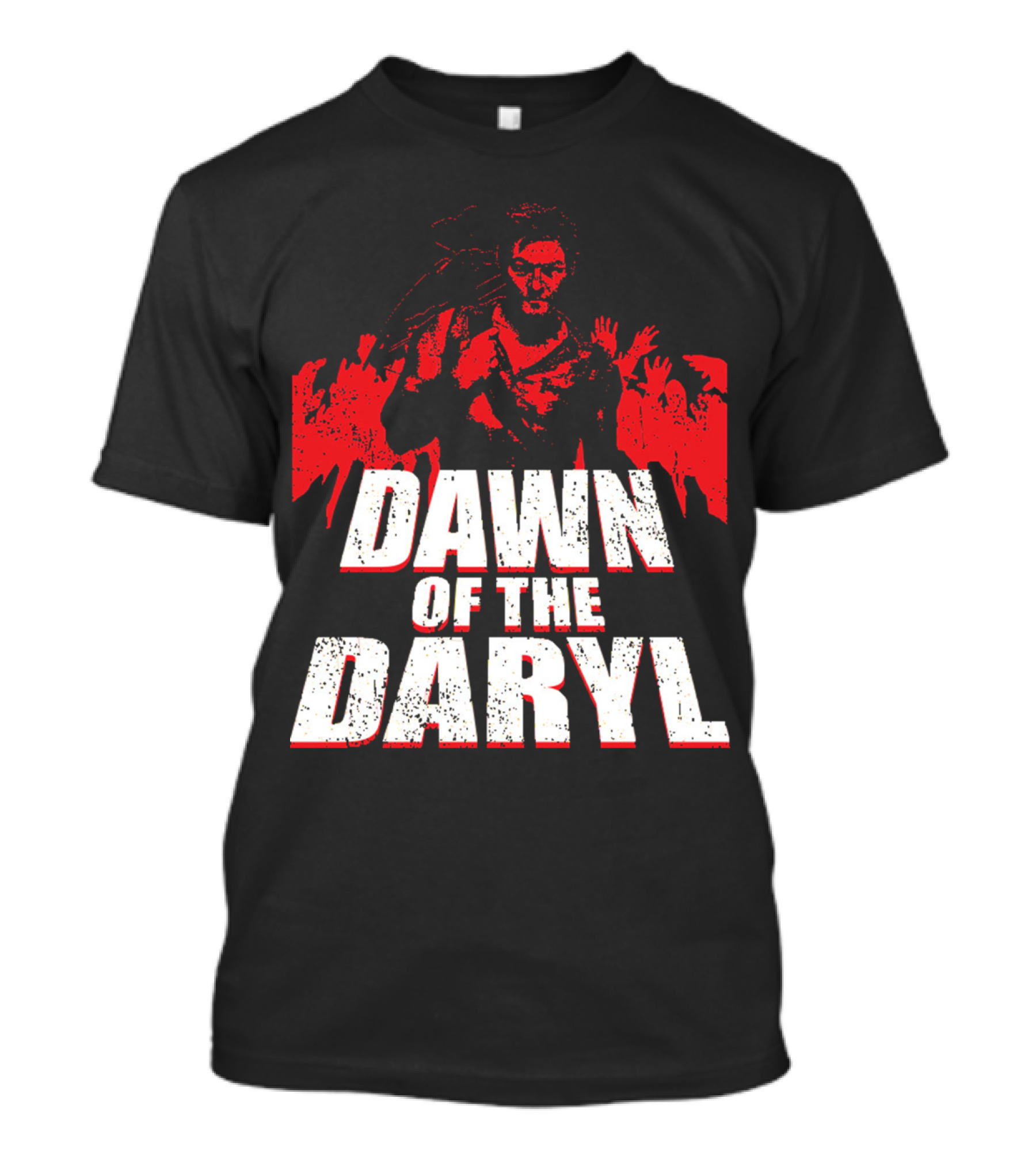 DAWN OF THE DARYL Zombie Apocalypse Survival Hero T-Shirt