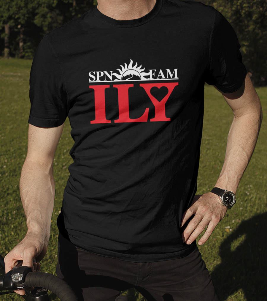 SPN FAM ILY Heart Sunburst T-Shirt
