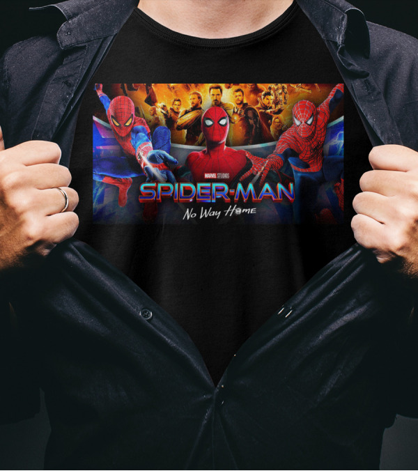 Spider-Man No Way Home Marvel Studios Runtime T-Shirt
