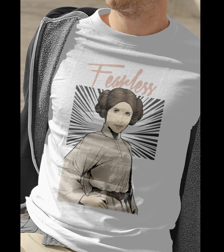 Fearless Princess Leia Iconic Starburst T-Shirt