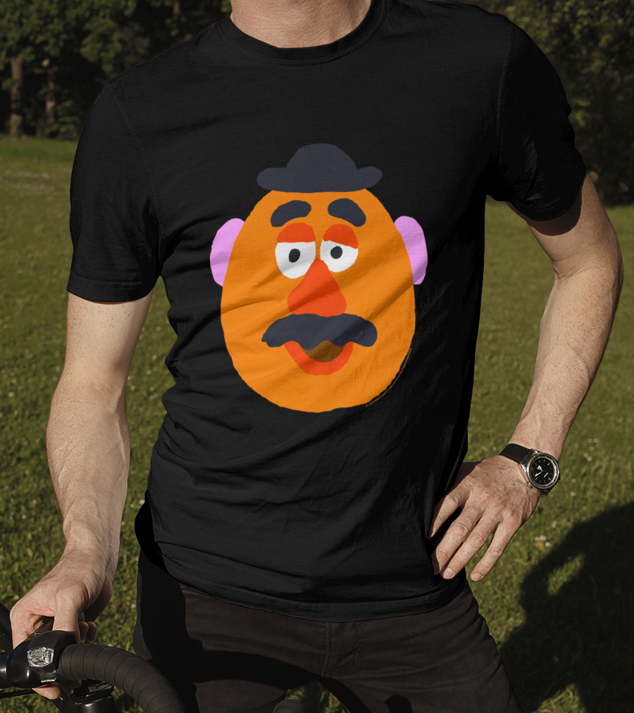 Mr. Potato Head Big Face Mustache Hat T-Shirt
