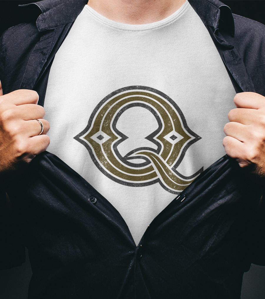 Barley Q Silhouette Emblem T-Shirt