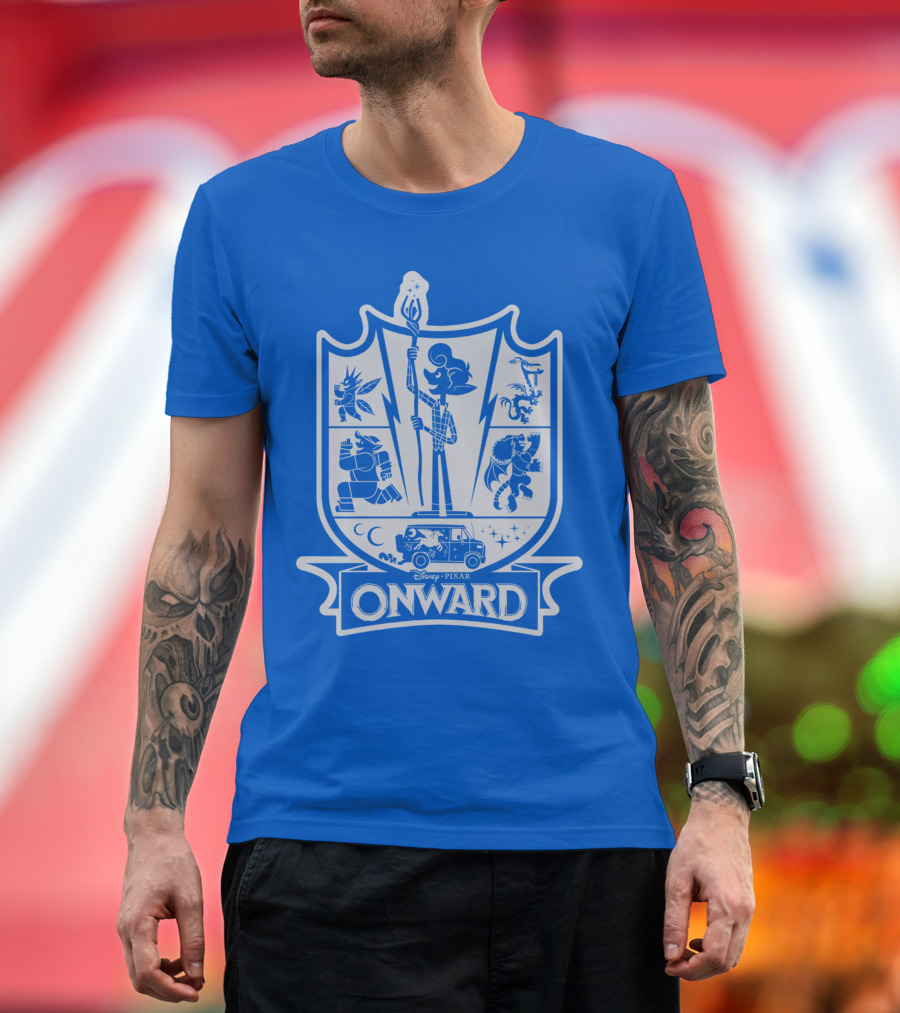 Disney Pixar Onward Magical Adventure Crest T-Shirt
