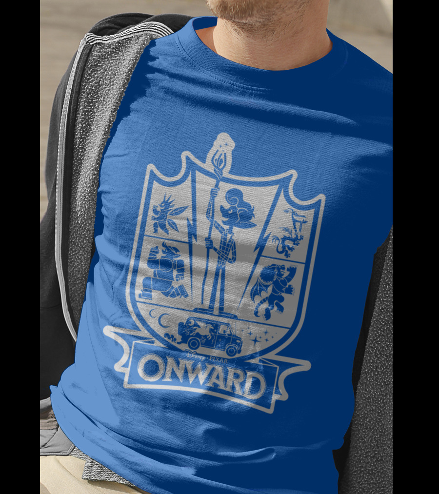 Disney Pixar Onward Magical Adventure Crest T-Shirt