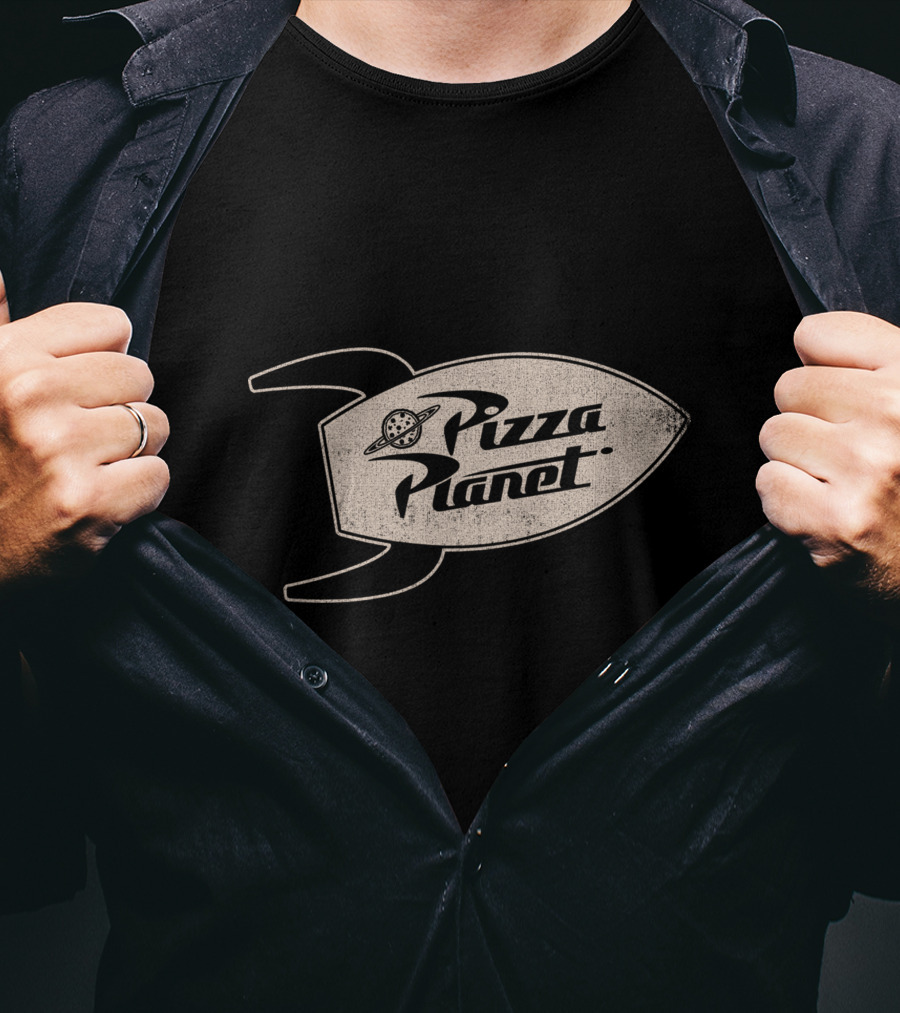 Pizza Planet Rocket Shuttle Pixar Toy Story T-Shirt