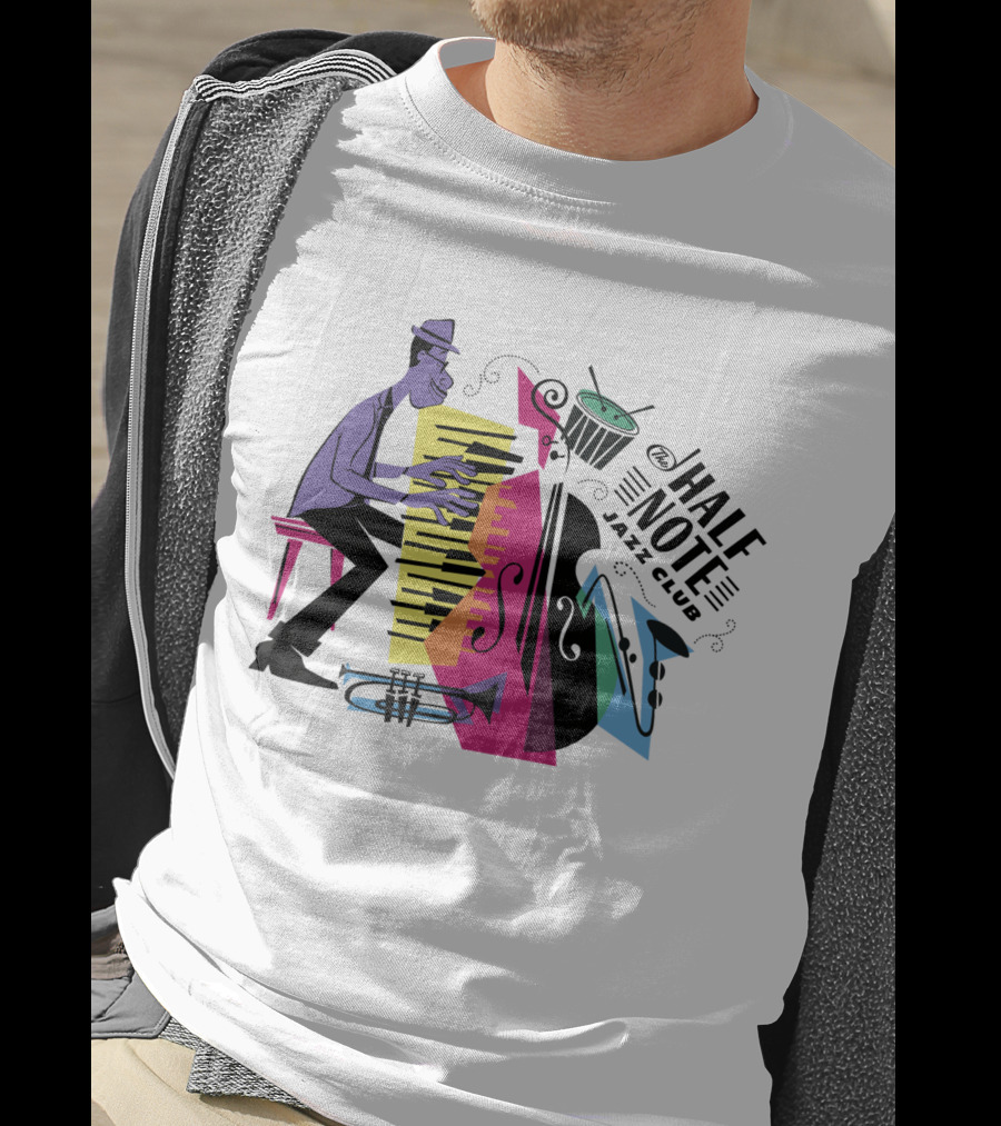 Pixar Soul Joe's Performance At Half Note Jazz Club T-Shirt