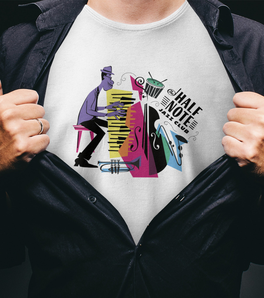 Pixar Soul Joe's Performance At Half Note Jazz Club T-Shirt