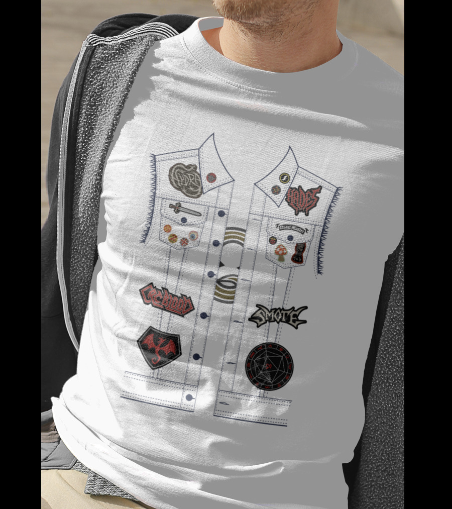 Barley Vest Swordcore Gauntlet Runes Hades Manticore Crossblood Smote Disney Pixar T-Shirt