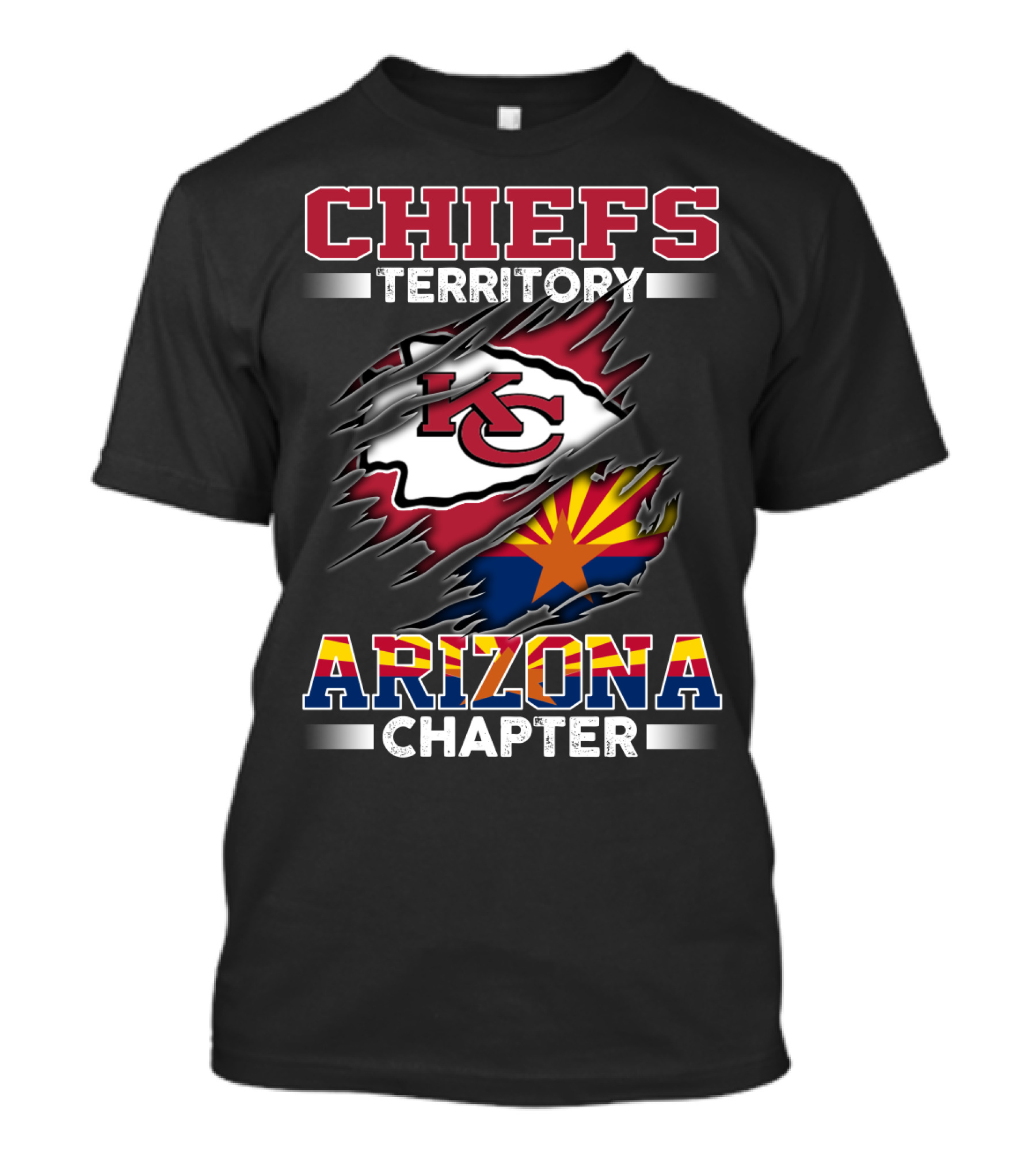 Chiefs Territory Kc Arizona Chapter T-Shirt