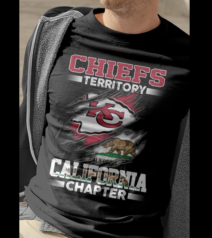 CHIEFS TERRITORY CALIFORNIA CHAPTER KC California Bear T-Shirt