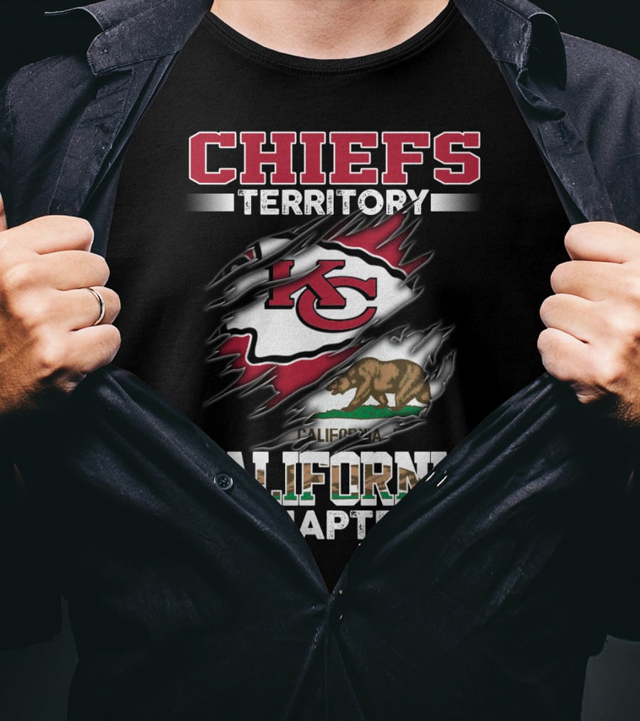 CHIEFS TERRITORY CALIFORNIA CHAPTER KC California Bear T-Shirt