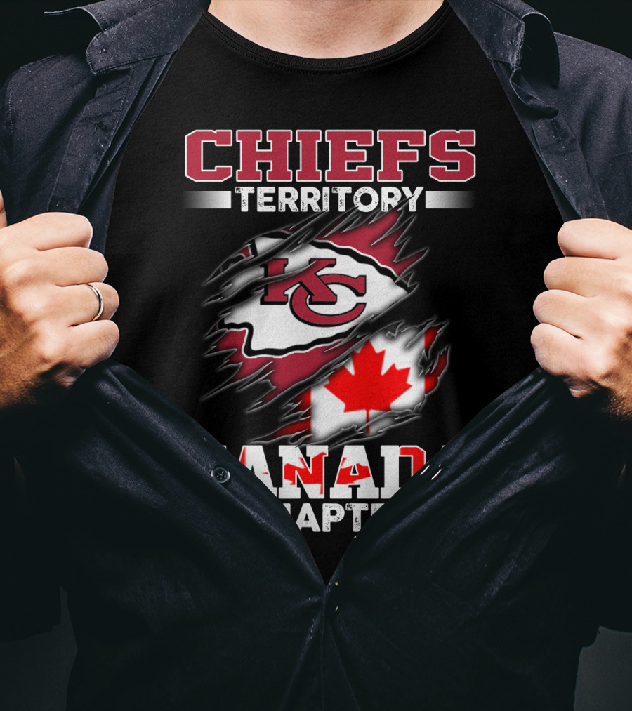 Chiefs Territory Kansas City Canada Chapter T-Shirt