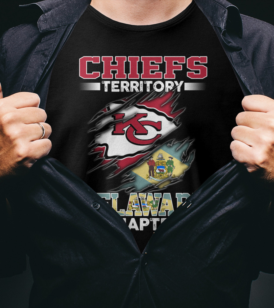 Chiefs Territory DE Delaware Chapter Kc T-Shirt