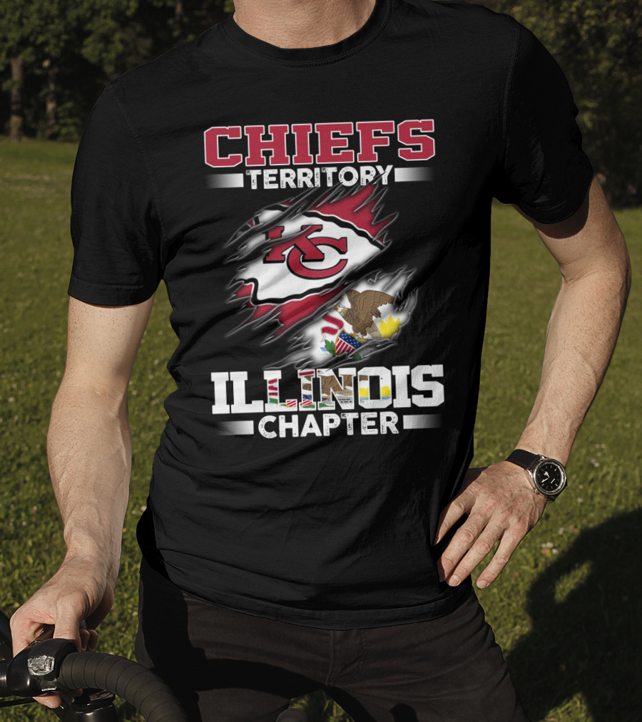 Chiefs Territory Kc Illinois Chapter T-Shirt