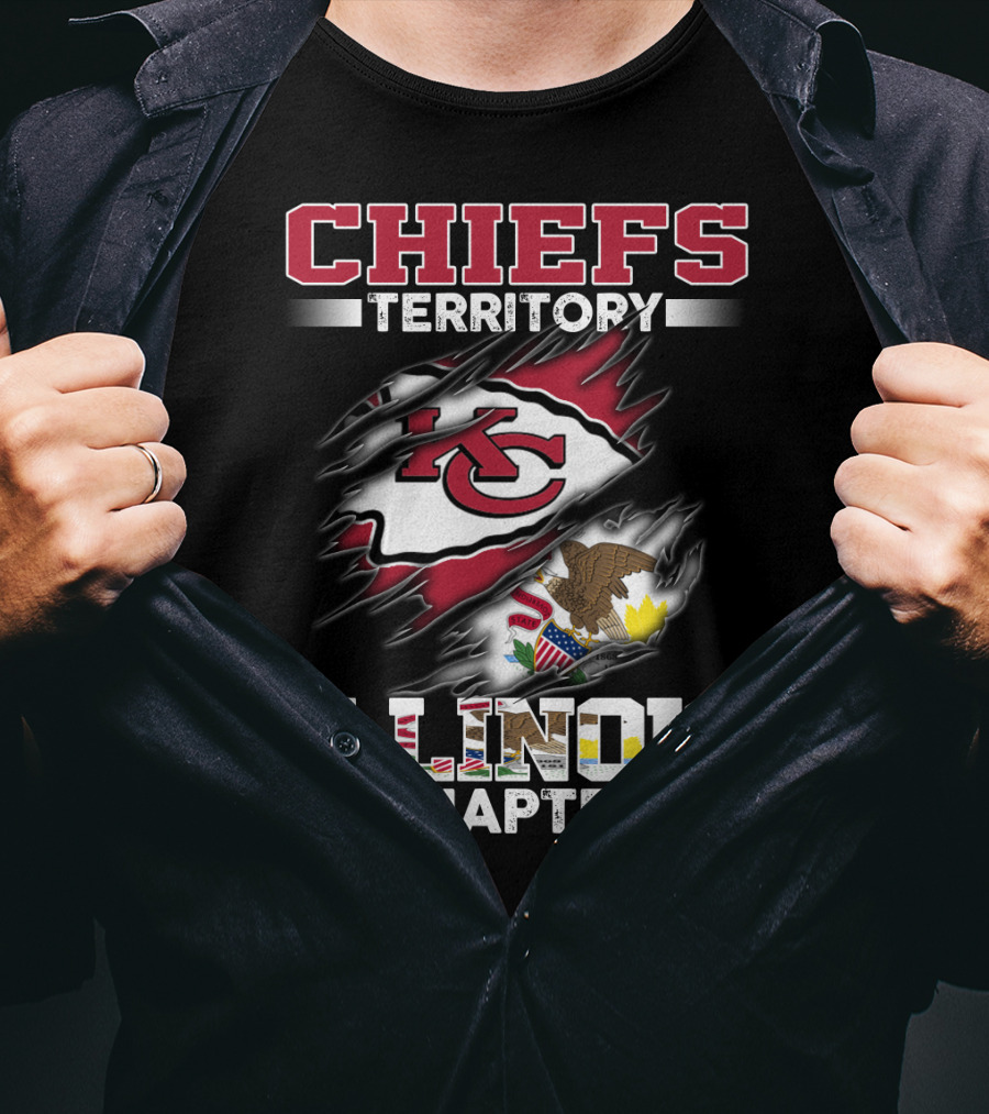 Chiefs Territory Kc Illinois Chapter T-Shirt