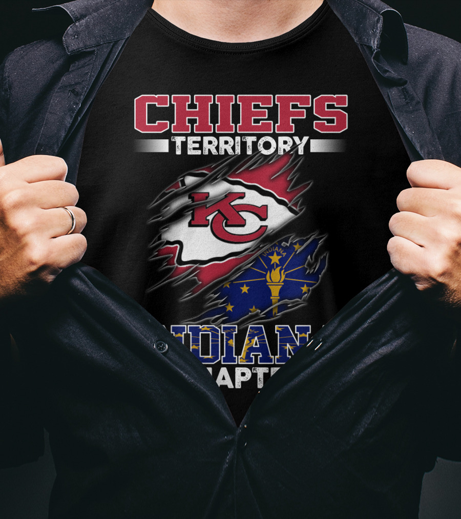 Chiefs Territory Kc Indiana Chapter T-Shirt