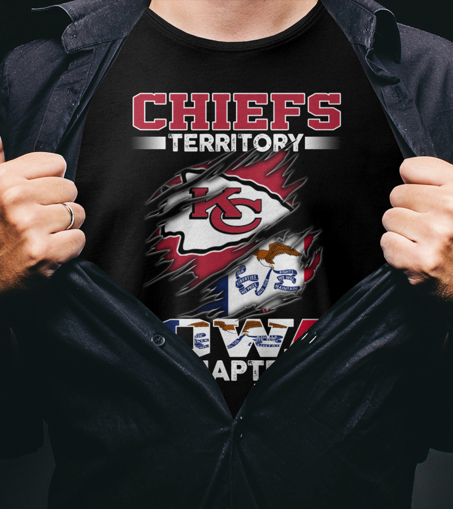 CHIEFS Territory Iowa Chapter KC T-Shirt