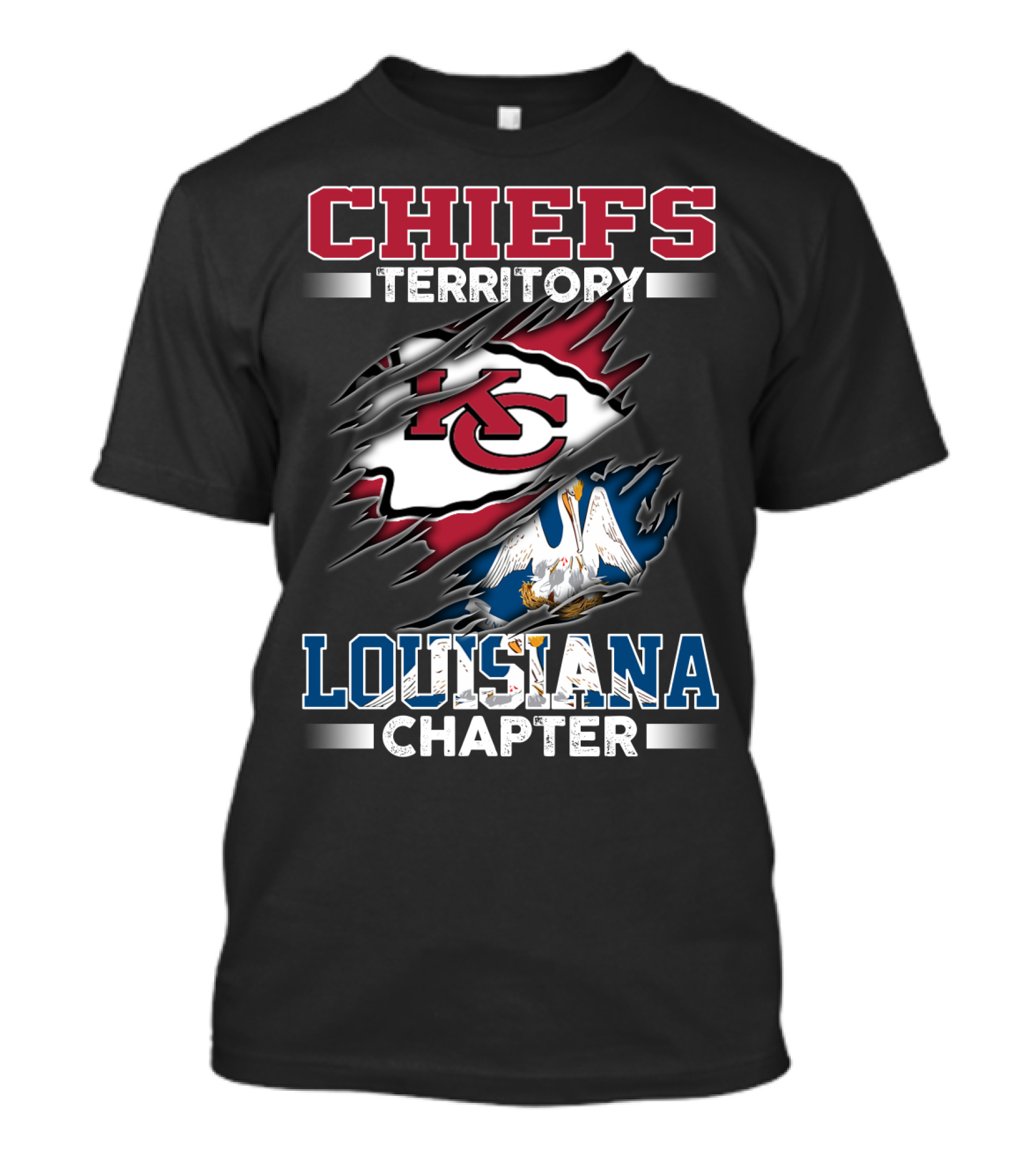 Chiefs Territory Louisiana Chapter T-Shirt
