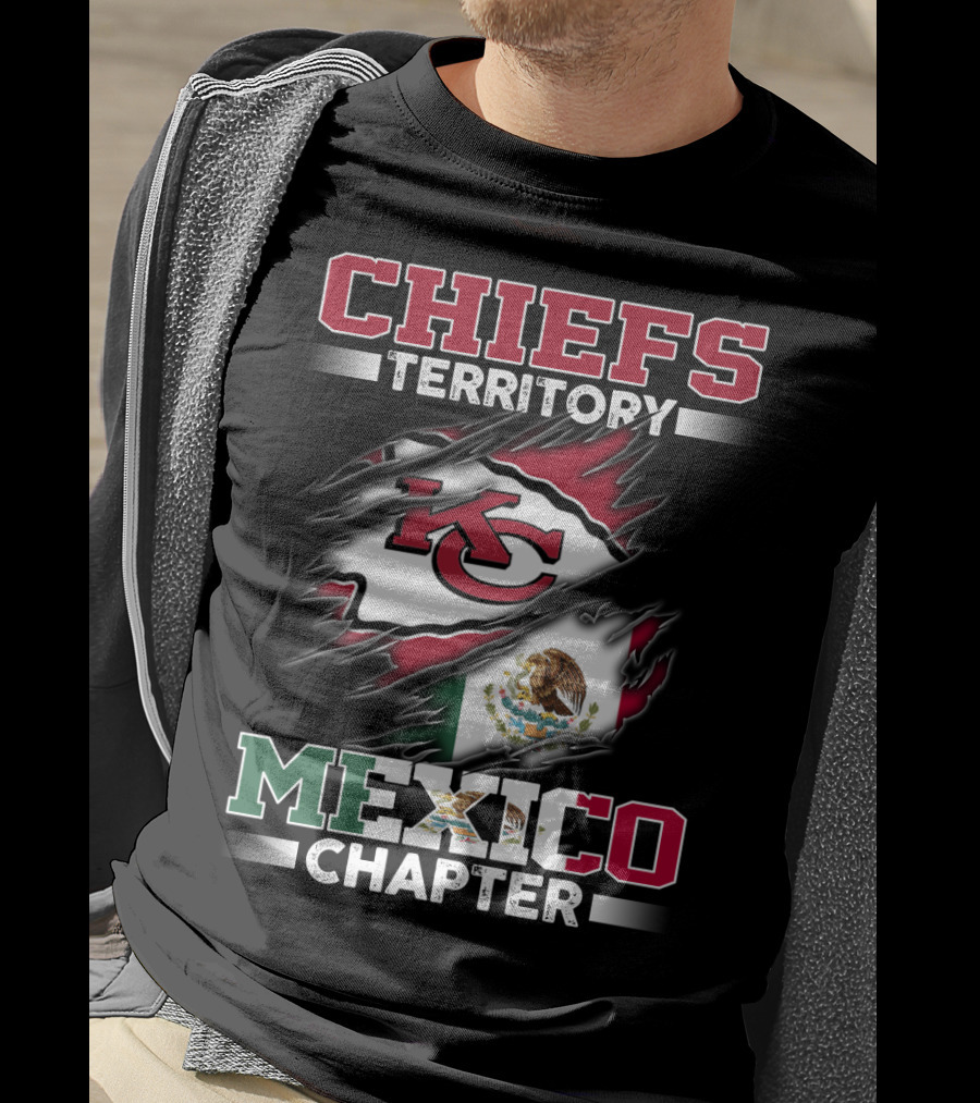 Chiefs Territory Mexico Chapter Kc Flag T-Shirt