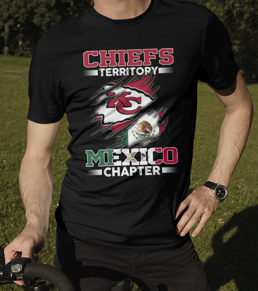 Chiefs Territory Mexico Chapter Kc Flag T-Shirt