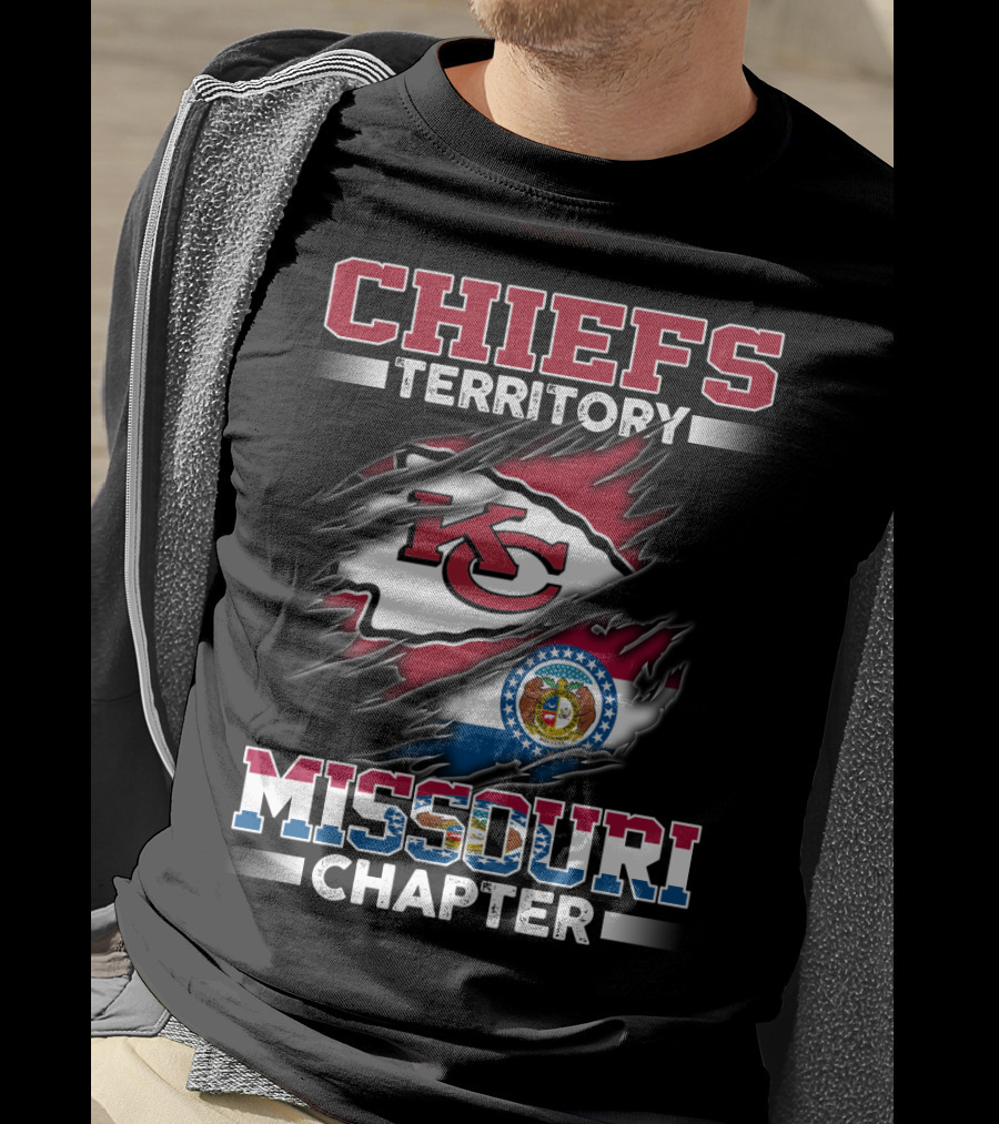 Chiefs Territory Missouri Chapter Kc Flag T-Shirt