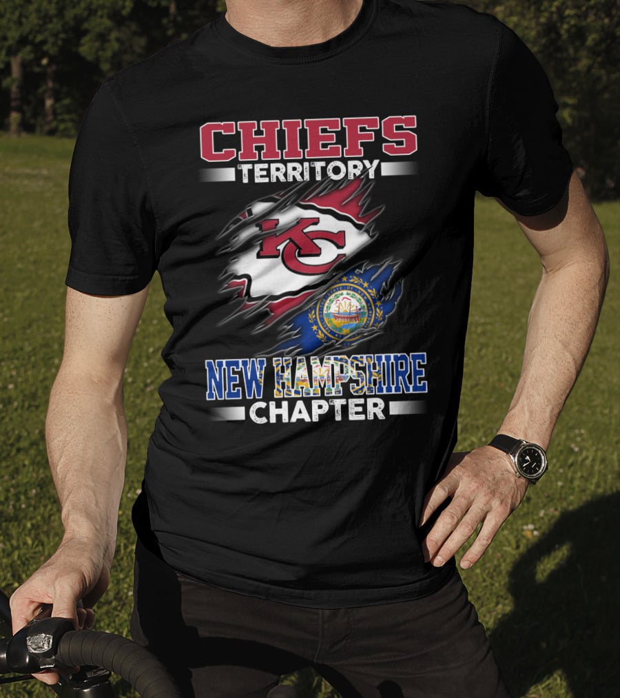 Chiefs Territory Kc New Hampshire Chapter T-Shirt