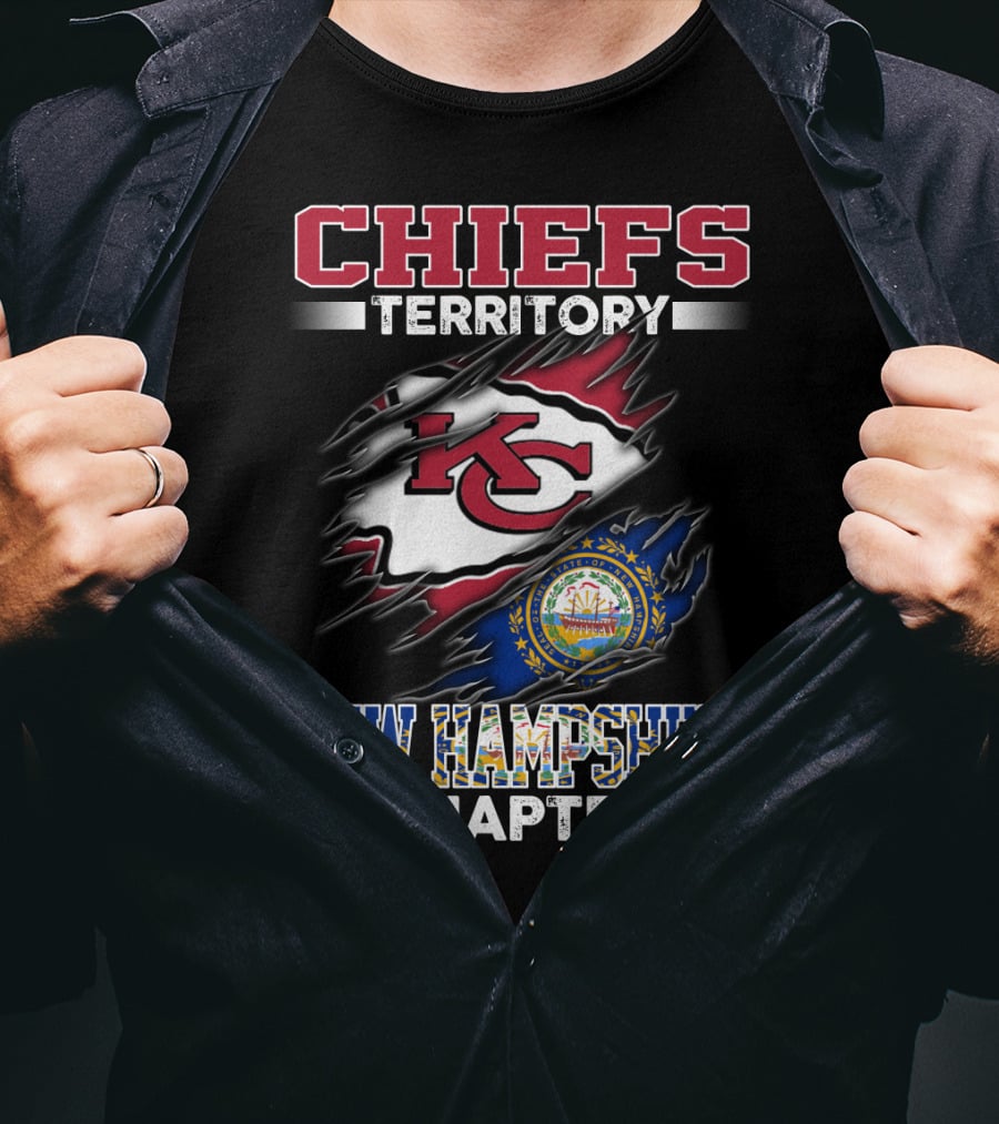 Chiefs Territory Kc New Hampshire Chapter T-Shirt