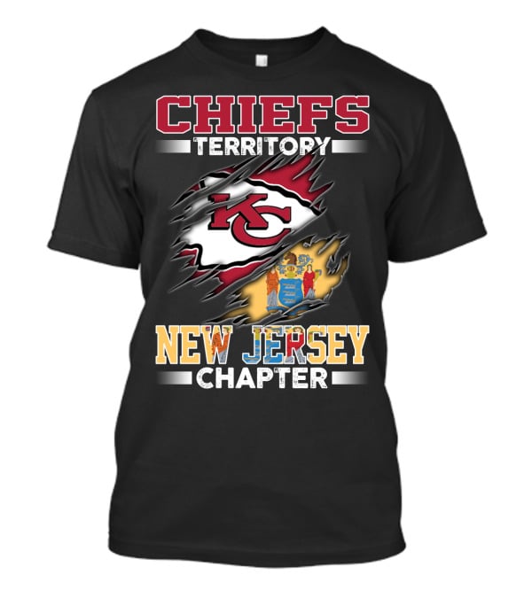 Chiefs Territory New Jersey Chapter T-Shirt