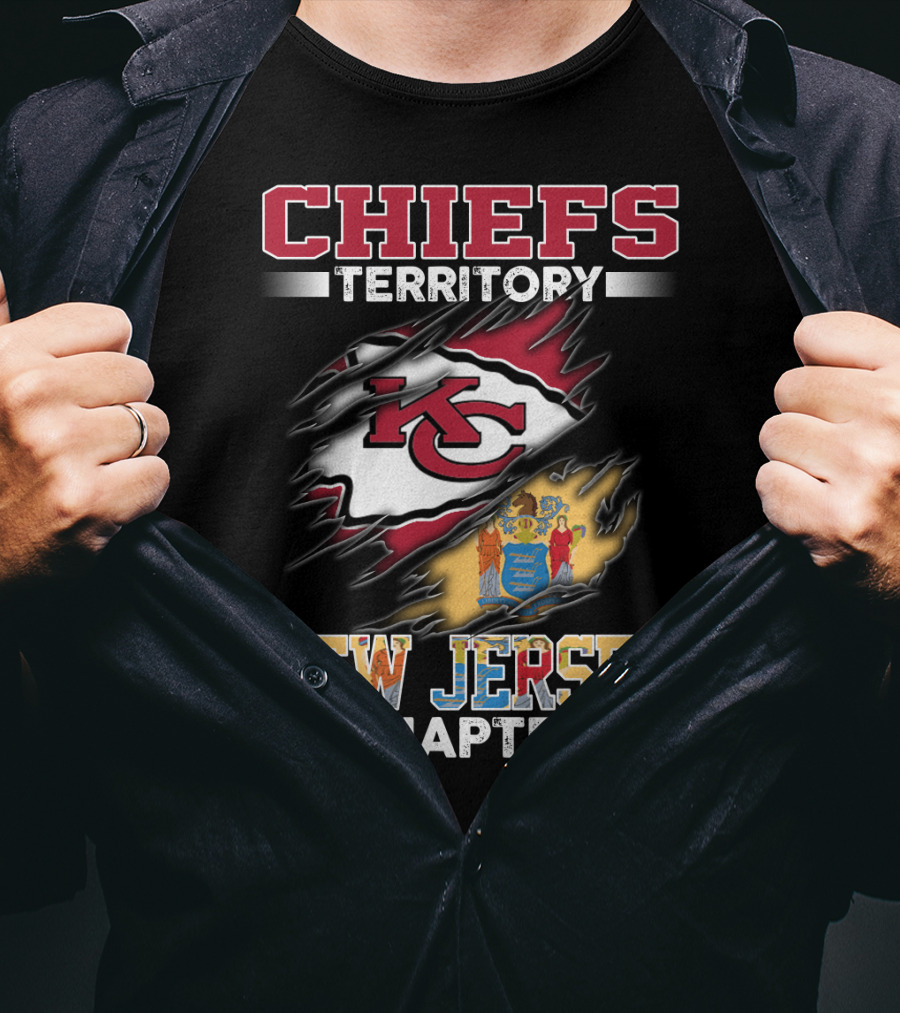 Chiefs Territory New Jersey Chapter T-Shirt