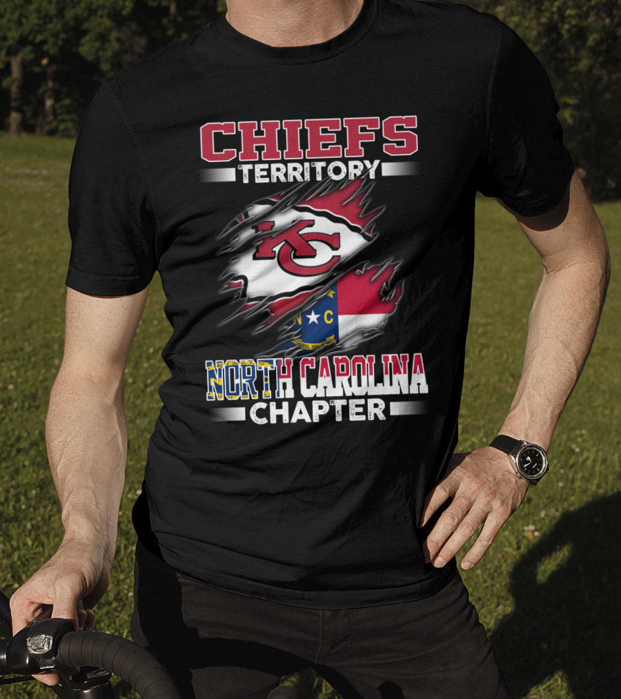 CHIEFS Territory KC North Carolina Chapter T-Shirt