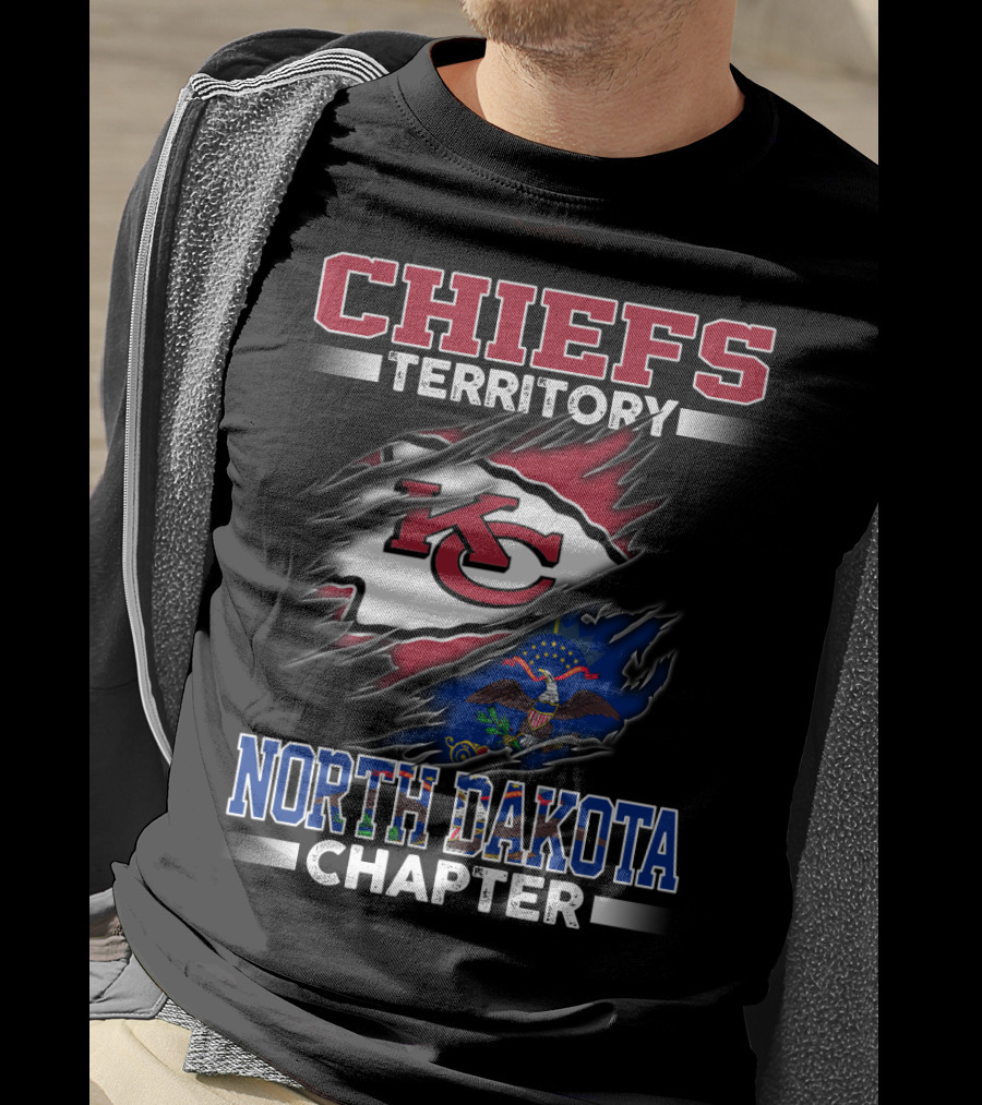 CHIEFS Territory Kansas City North Dakota Chapter T-Shirt