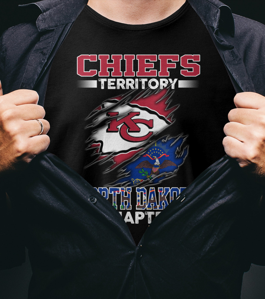 CHIEFS Territory Kansas City North Dakota Chapter T-Shirt
