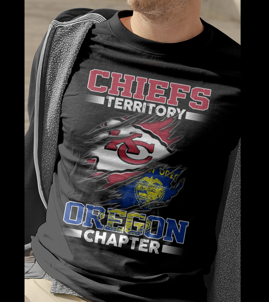 Chiefs Territory Kc Oregon Chapter T-Shirt